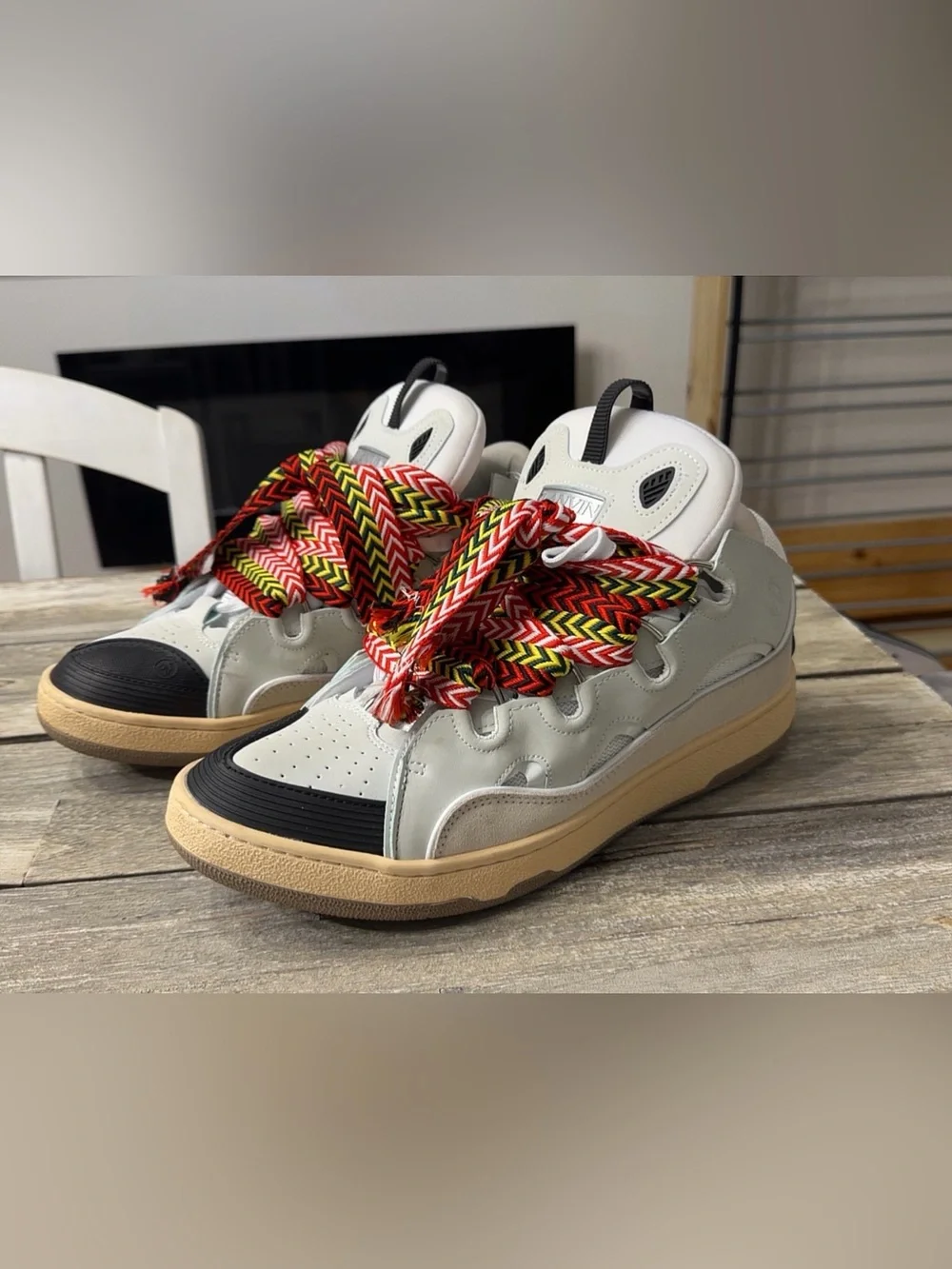 Lanvin Curb Sneakers